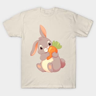 Cute bunny with carrot T-Shirt